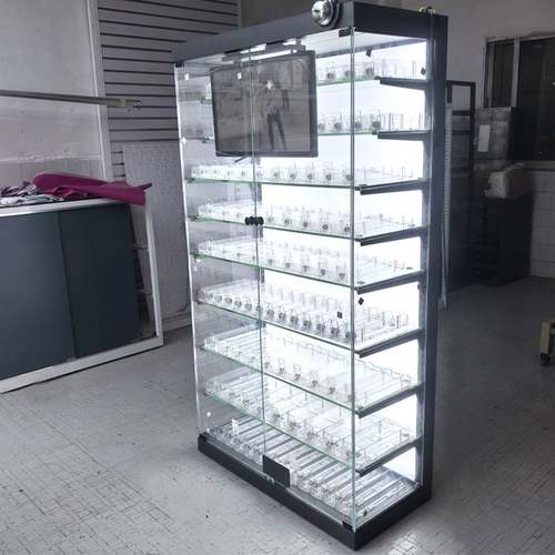 定制雾化器展示柜摆烟玻璃展示架口含烟商品展示架烟草专卖烟柜台