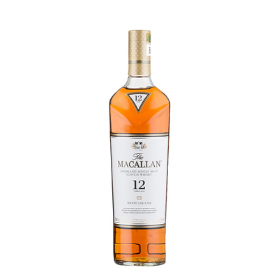 麦卡伦macallan12年700ml雪莉桶