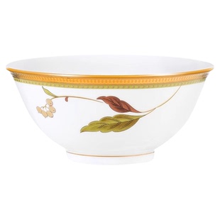 Noritake则武ISLAY欧式高档金边碗家用轻奢高级感米饭碗汤面碗大