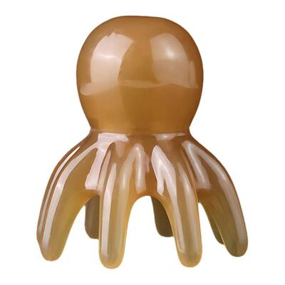 章鱼按摩梳头部经络按摩器