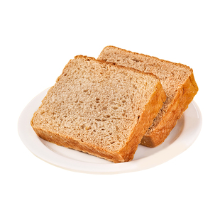 全麦吐司面包100%真全麦手撕面包早餐三明治吐司片健康代餐整箱