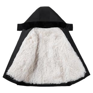 冬季中老年羊皮毛棉袄男皮毛一体羊皮尼克服加绒加厚东北棉服棉衣