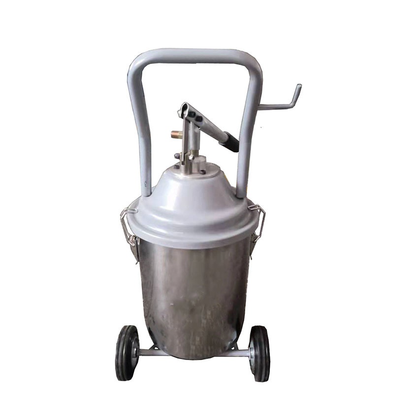 68012手动黄油加注机 轴承润滑脂抽油机 巨川手动黄油枪气动厂家