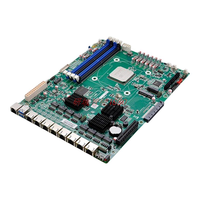 研域HG35SL国产海光3350麒麟统信软路由工控主板8网口BMC远程管理