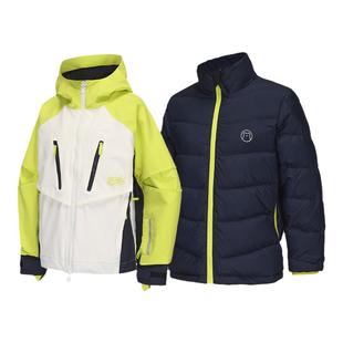 冷山雪具GOSKI儿童滑雪服套装防水防风加厚保暖分体滑雪衣裤2425