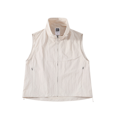 谢欣同款拉链新国风马甲