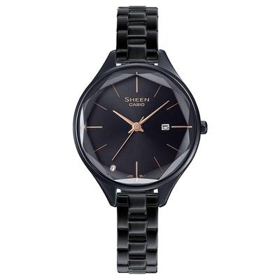 【新年礼物】casio旗舰店SHE-4062简约指针学生手表女卡西欧SHEEN