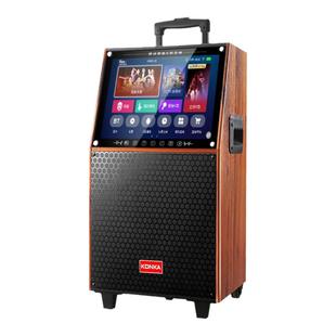 康佳广场舞音响带显示屏户外K歌家庭KTV蓝牙音箱家用唱点歌机一体