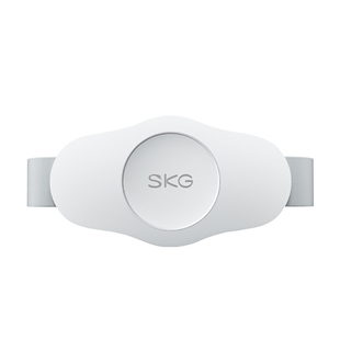 新年礼物SKG腰部按摩器K3腰椎按摩腰带震动加热腰疼护腰仪暖腹部