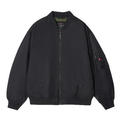 商场同款男士飞行员夹棉夹克