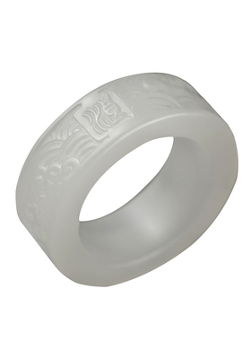 山海攻器扳指饕餮纹墨玉白玉