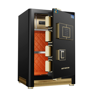 虎牌CSP保险柜国标认证3C保险箱家用柜可入墙保险箱带有人脸解锁WiFi功能防盗保险箱密码指纹