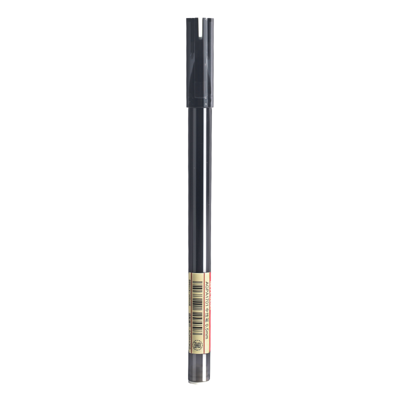 晨光优品中性笔学生用AGPA1701黑色水笔0.5考试碳素全针管签字笔芯教师用红笔简约小清新蓝色圆珠笔文具用品