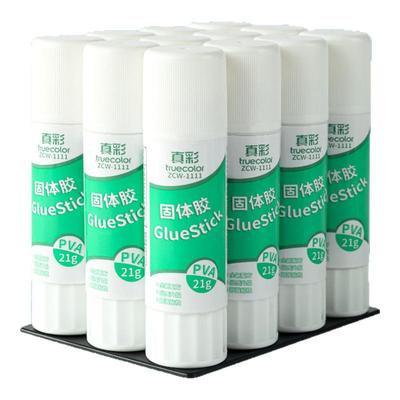 胶棒固体胶大号小学生用胶水高粘度儿童幼儿园手工课速干耐用财务办公用品9g21g36g大容量固体胶棒量贩装