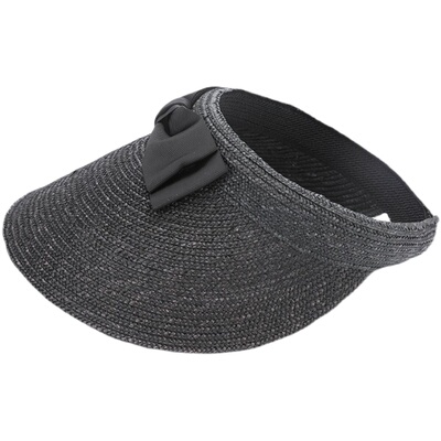 VSL`发夹式出游日系女夏空顶草帽