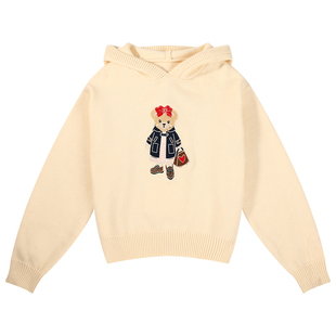 【断码清仓特价五折起】BarryBanny女童针织衫保暖毛衣儿童上衣