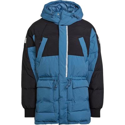 阿迪达斯男士宽松收腰羽绒服