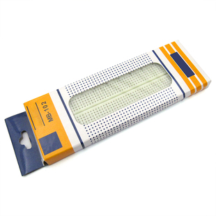 TELESKY MB-102优质面包板实验板线路电路板 带彩条165×55×10mm