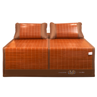 竹席凉席夏天2025新款冰丝席冬夏两用天然双面席子可折叠宿舍草席