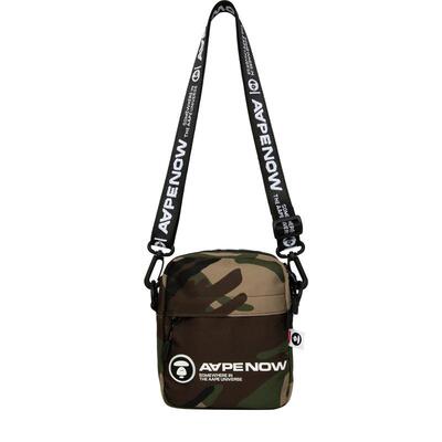 Aape迷彩斜跨小包单肩包