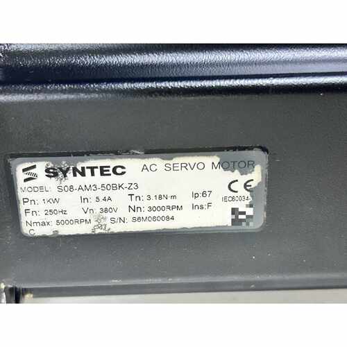 SYNTETC新代伺服电机S08AM350BKZ3议价