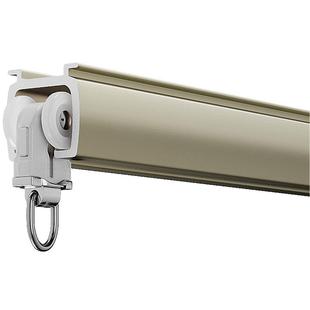 加厚铝合金静音窗帘轨道滑轨弯轨拐弯转角单轨L型飘窗滑轮道导轨