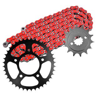 适合春风250 NK250 SR摩托车大小齿飞轮链轮油封链条套链盘牙盘