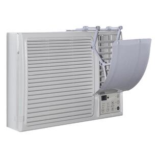 窗口式冷气机挡风板导风罩月子防直吹格力美的通用窗机出口遮风板