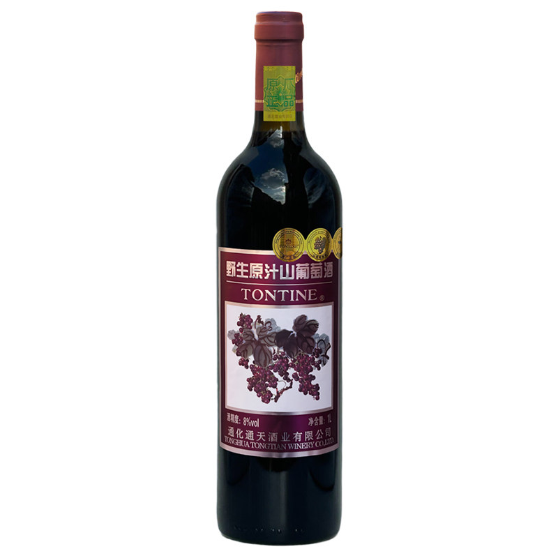 通化通天原汁甜型葡萄酒入口甜爽