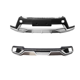 适用15~17款汉兰达前后护杠原厂16款前后杠改装15款汉兰达前杠