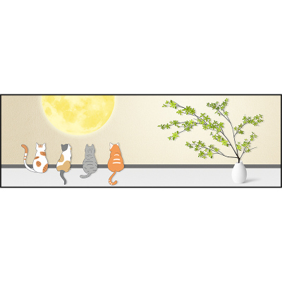 现代客厅卧室自粘墙贴装饰画