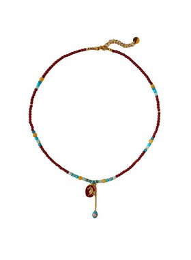 马年新年本命年新款小马项链