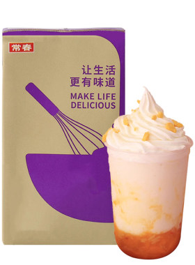 常春淡奶油1L*12盒整箱