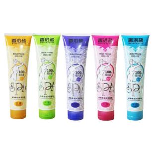 6瓶装400克香薰精油沐浴盐足浴盐去角质清洁牛奶洗浴盐洗澡搓泥盐