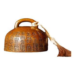 青铜器诏文权文镇纸镇尺 秦皇统一度量衡青铜器简约实心压纸摆件