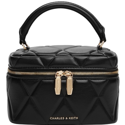 CHARLESKEITH菱格链条手提小方包