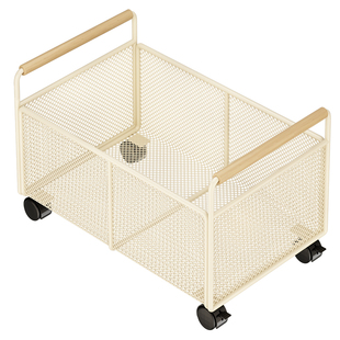 书本收纳箱学生书箱小推车桌下装书箱子书包收纳神器高中生教室用