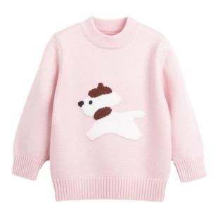 女童羊绒衫儿童毛衣2025新款秋冬宝宝针织衫女孩打底衫婴儿羊毛衫