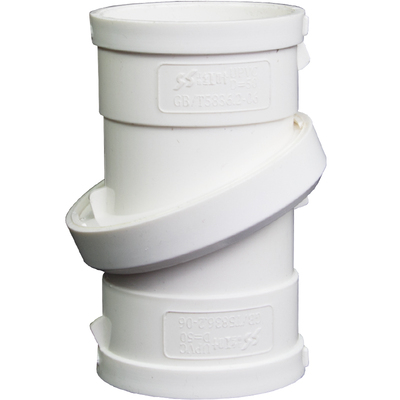 pvc旋转直接360度弯头管箍