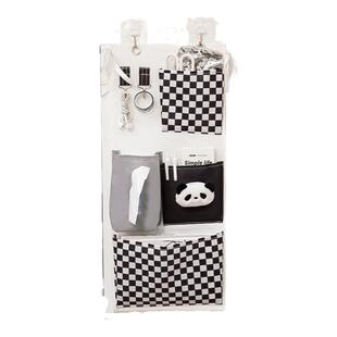 多功能收纳挂袋宿舍上下铺好物侧边墙面神器分格储物床头上置物架