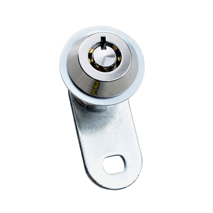 弹子圆柱锁电柜箱转舌锁信报箱锁腰孔圆形抽屉锁游戏机通用钥匙锁