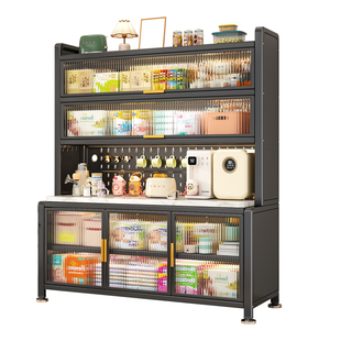 宝宝喂养台家用钢制置物收纳柜子多层储物柜阳台客厅杂物儿童衣柜