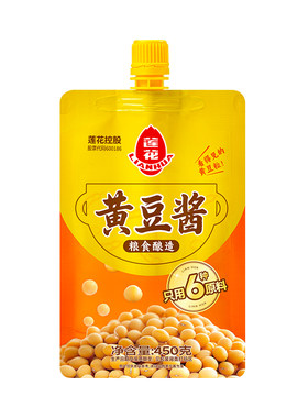 莲花黄豆酱450g东北大酱下饭酱