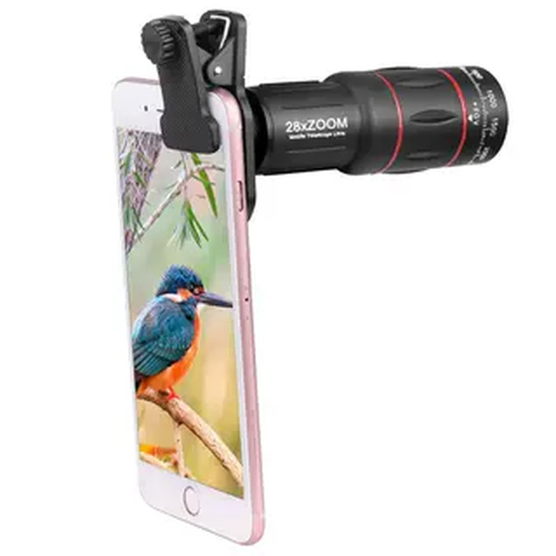 Mobile Lens手机专用单筒望远镜光学远物广角拍摄外置HD镜片长焦