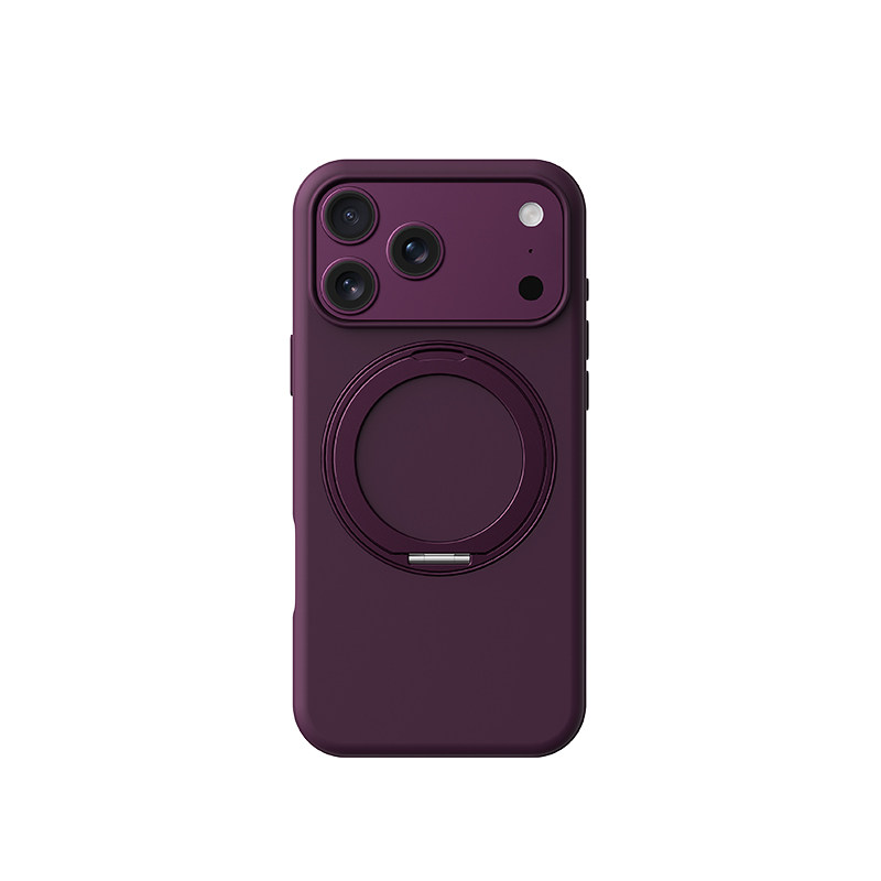 VOKAMO沃咔曼支架肤感系列适用iphone18pro手机壳2026新款带支架苹果18Promax保护套磁吸硅胶硬壳高级感外壳