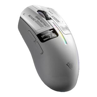 狼蛛SC650无线三模鼠标有线蓝牙电竞游戏数显屏轻量化台式笔记本