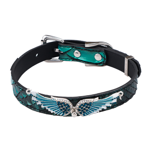 PUPPYRIDER 天使晶翼项圈女m脖环亚文化朋克饰品手工定制chocker