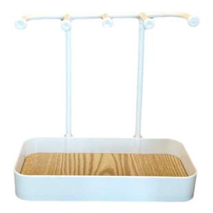 钥匙扣收纳展示架吃谷人好物周边挂件小公仔吧唧吊饰桌面收纳架