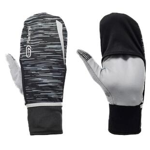 迪卡侬冬季手套男女加绒保暖骑行骑车运动跑步防风可触屏全指OVA3