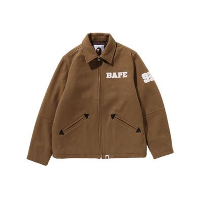 呢料加厚拉链夹克外套BAPE